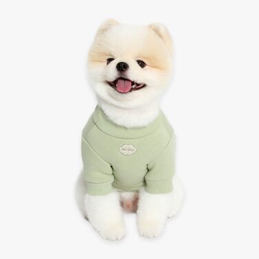 Світшот для собак маленьких порід Its Dog & Kangachi 'Hug Me', 100% органічна бавовна, колір м'ятний, розмір M