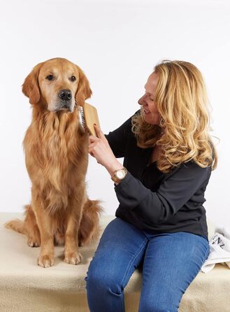 Щітка для собак Margot Schmitt з бамбука, GlanzFell