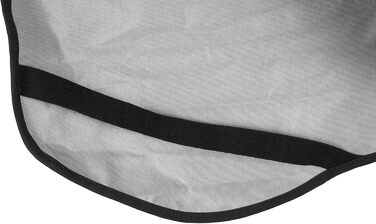 Дощовик для собак Non-stop dogwear Fjord, водонепроникний, регульований, з дихаючою тканиною, світловідбиваючими смугами, отворами для повідка та петлями для лап, для середніх порід (помаранчево-чорний, розмір 55)