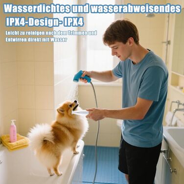 Триммер для догляду за лапами Paw Trim Pro: тихий, вологостійкий, з LED-підсвічуванням для собак та котів