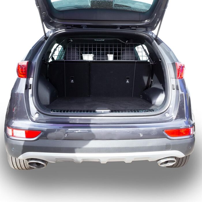 Сітка для собак Travall, сумісна з Kia Sportage (2015-2021), захист багажника, сталева перегородка