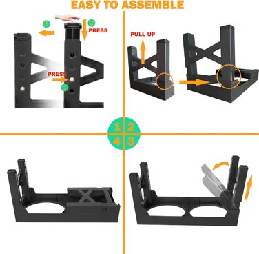 Підвищений миска для собак Arsagoo: 1 x 1100 мл з нержавіючої сталі, 1 x для повільного годування, 1 x водовідштовхувана, регульована по висоті (5 рівнів) для собак маленьких та середніх порід