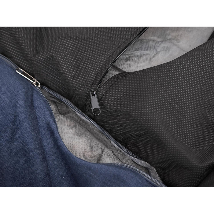 Ліжко для собак, лежанка для тварин, килимок для собак, ліжко-кімнат, матрац для собак, диван для тварин, матрац, XXXL - 132 x 106 см, Графіт. Екологічний розмір: XXXL - 132 x 106 см