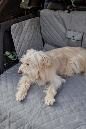 Захист для автосидіння Loop Hundematte: водонепроникний килимок для собак з кишенями, антислизький, миючий | LOOP-DMK5000