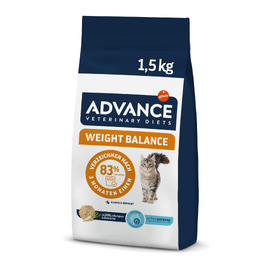 Сухий корм для котів Advance Weight Balance для контролю ваги, 1.5 кг