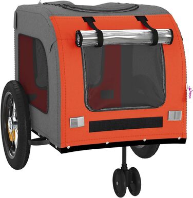 Фіксатор для велосипеда Oxford, оранжевий/сірий, для собак, модель 93844