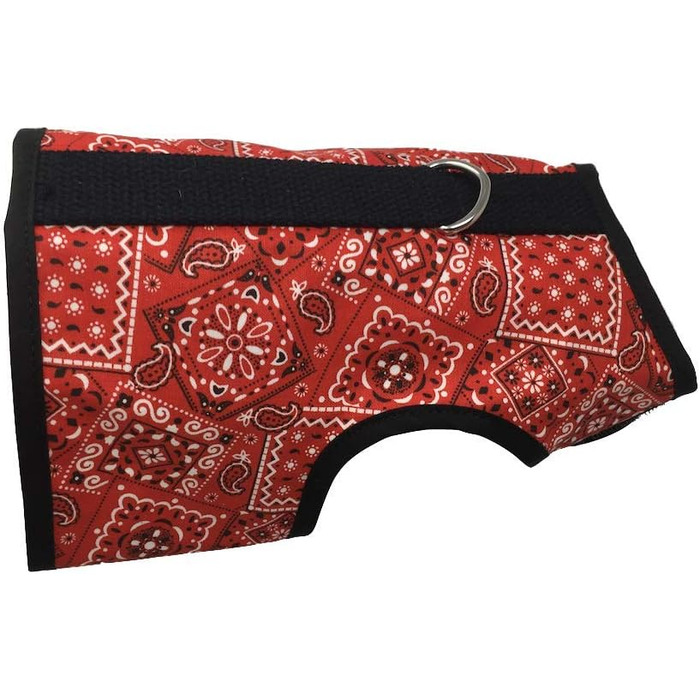 Шлея для котів Kitty Holster, розмір S/M, червона бандана