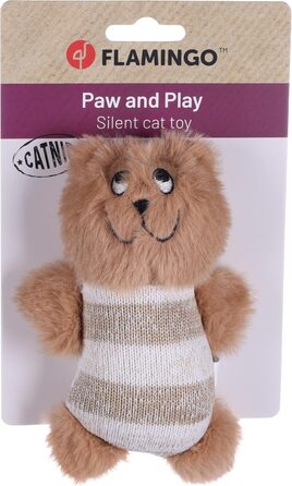 Автокрісло для собак Flamingo Krems, 60x50x20 см, знімні подушки, регульовані ремені та повід (колір: коричневий)