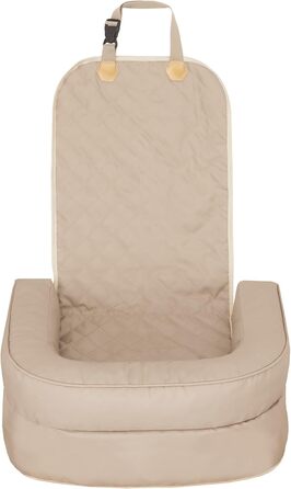 Автоматик для собак та котів: лежанка, переноска, корзинка, шлейка, 42x55 см, бежевий Оксфорд