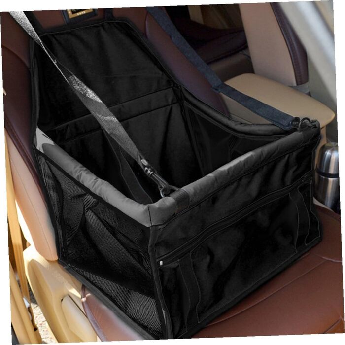 Переносна сумка для собак BELLIFFY, регульована, чорна сітчаста переноска для собак, для подорожей, маленьких та середніх порід