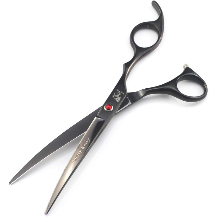 Набір для грумінгу тварин 7 дюймів: 5 штук, включає ножиці, тример, гребінець та чохол. Підходить для собак, котів та інших домашніх тварин