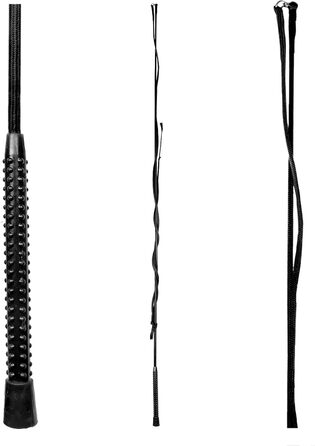 WALDHAUSEN Вольна повідка, 180 см, чорна - для дресирування коней