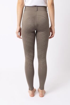 Легінси для верхової їзди HORZE Damen DEA, з повним сидінням та кишенею для телефону (32, Morel Brown)