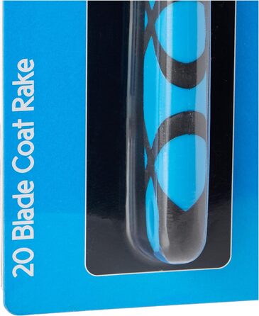 GROOM PROFESSIONAL Щітка для собак - вичісуюча щітка для собак, видалення підшерстка, вичісування, видалення шерсті, X-Fein 20 зубців, екстра-тонка