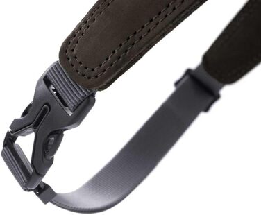 Нашийник для собак HUNTER DIMARO, чорний, м'яка та міцна шкіра, регульований, для цуценят та собак, що бояться, розмір S-M