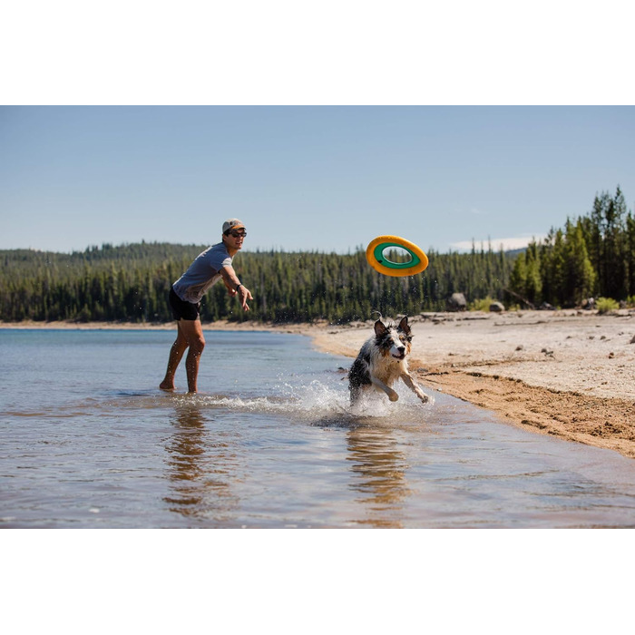 Іграшка для собак RUFFWEAR Hydro Plane, велика, бірюзова