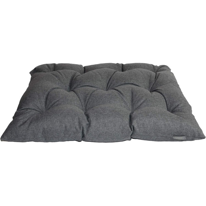 Ортопедичний лежак для собак Mayaadi-Home: лежанка-кішечка, матрац, корзина. Підходить для алергіків, легко миється. Сірий, розмір M (60x50 см)