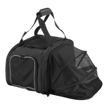 Фаркоп для велосипеда, переноска для тварин, чорний - переноска для кота/собаки, багажник для велосипеда, 1x1x1 см