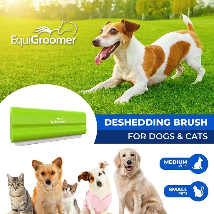Щітка для грумінгу Equigroomer 12,7 см, лаймова