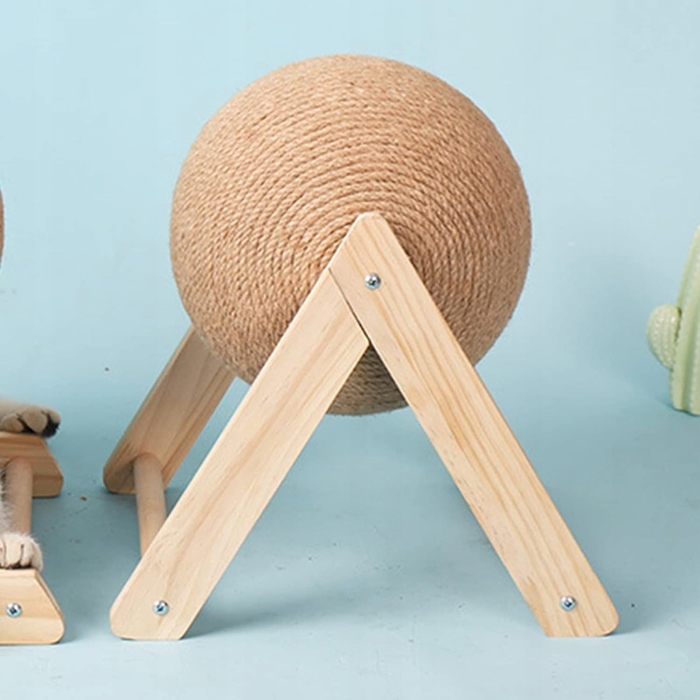 Низька кігтеточка K&M для котів до 60 см