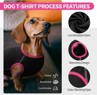 Пуловер для такси - теплий пуловер для собак, одяг для маленьких собак, светр для такси, чорний одяг для собак M