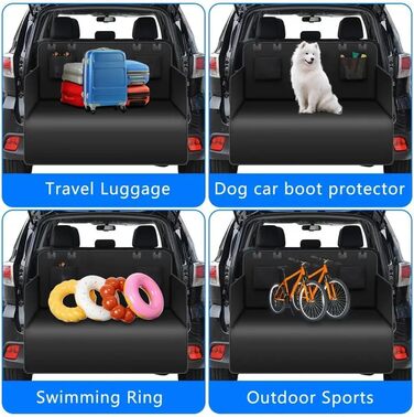 Захист для багажника автомобіля Ford Tourneo Courier 2024-2025: килимок для собак, водовідштовхуючий, стійкий до подряпин