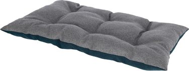Подушка для тварин Kerbl Ely, сіра/бензинова, розмір L (90 x 55 x 10 см)