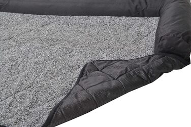 Крісло-ліжко для собак Raikou: зручне та захисне рішення для вашого улюбленця (70x90 см, сірий)