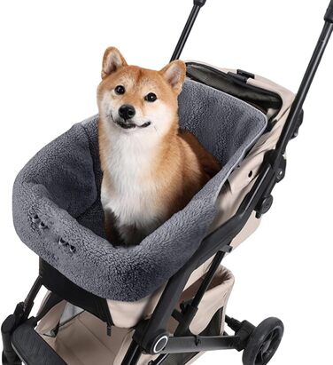 М'який килимок для візка для собак, котів та дітей | Зручний для подорожей та прогулянок | Підходить для візка, кафе, парку, авто