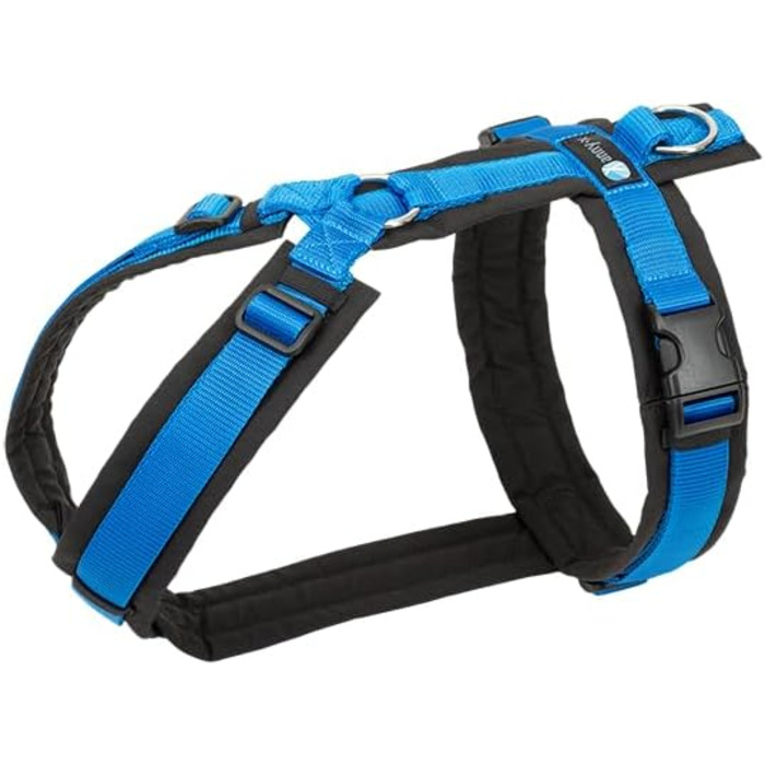 Нашийник для собак Anny·x, регульований, чорно-синій, різні розміри (S)