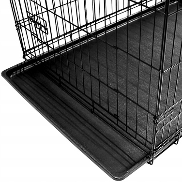 Клітка для великих собак Oh!dog зі сталі з порошковим покриттям, 56 x 90 x 63 см