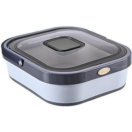 Контейнер для корму для тварин, 10 кг, складаний, герметичний, сірий. Підходить для котячого та собачого корму, ласощів, гранул