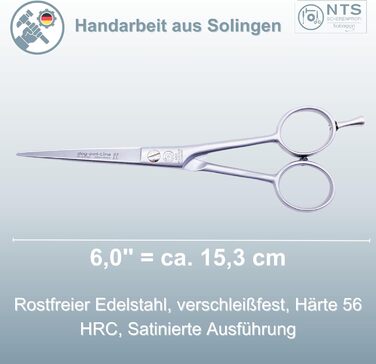 Преміум ножиці для собак NTS-Solingen: ножиці для худоби, ножиці для шерсті, ножиці для гриви, 15-23 см, нержавіюча сталь, Solingen, Німеччина