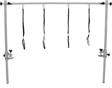 Набір для грумінгу собак Jonlaki: гамак, кріплення, стіл для грумінгу з петлею та підлокітник. Підходить для собак та котів середніх та малих порід.