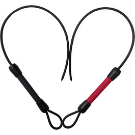 Гумовий плетиш Single Tail Gummi Peitsche GP-30 (чорний)