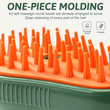 Щітка для котів та собак з водою, для короткої та довгої шерсті. Щітка для видалення шерсті, масажу та догляду за тваринами (зелена)