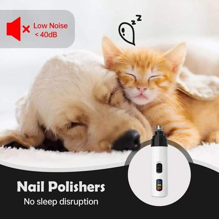 Електричний триммер для собак - акумуляторний, тихий, для всіх порід | 1 шт.