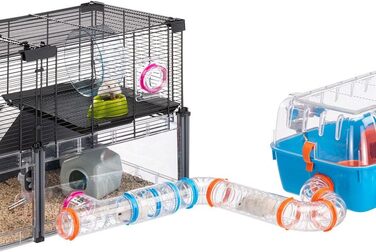 Ferplast Набір тунелів для хом'яків Röhren Hamster-Set (9 частин) з вентиляцією та з'єднувачами