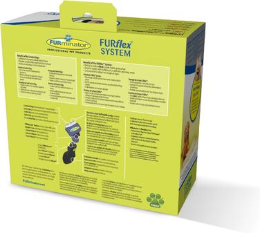 FURminator FURflex для собак маленьких порід: щітка для видалення підшерстка та іграшка для грумінгу