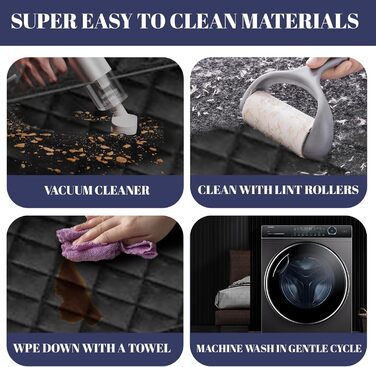 Накладка на сидіння авто для собак, 135x120 см, водонепроникна, з кріпленням, універсальна