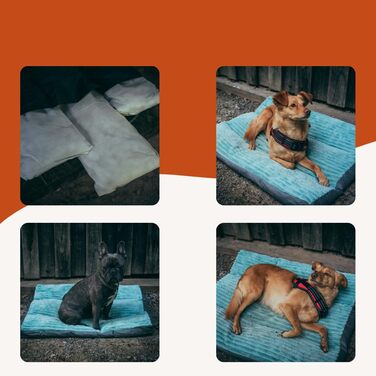 М'яке ліжко для собак, пухнаста підстилка, різні розміри, S-XL (100x75x7 см)