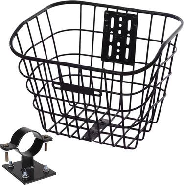 Велосипедний кошик Teksome - кошик на кермо | Знімний транспортний кошик для скутера та триколісного велосипеда з місцем для собак, котів, тварин, фруктів та покупок