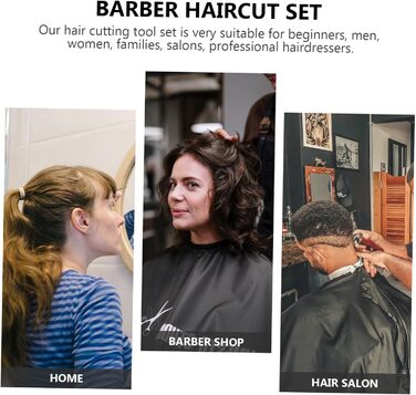 Ножиці для стрижки волосся PACKOVE: професійні ножиці для перукарів, ножиці для витончення та стрижки бороди, для дому та салону