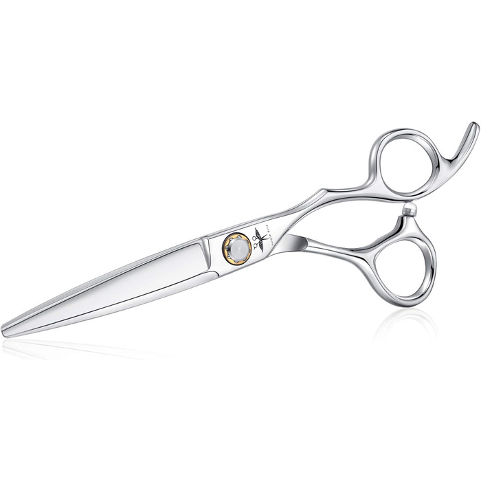 Професійні ножиці для стрижки волосся PURPLEBIRD 6 дюймів, 440C сталь, для жінок та чоловіків, прямі