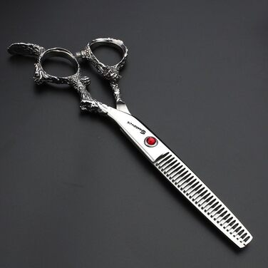 Професійний набір ножиць для стрижки волосся (2 шт.) з японкої сталі 440C, 15 см, Drachen, для перукарів