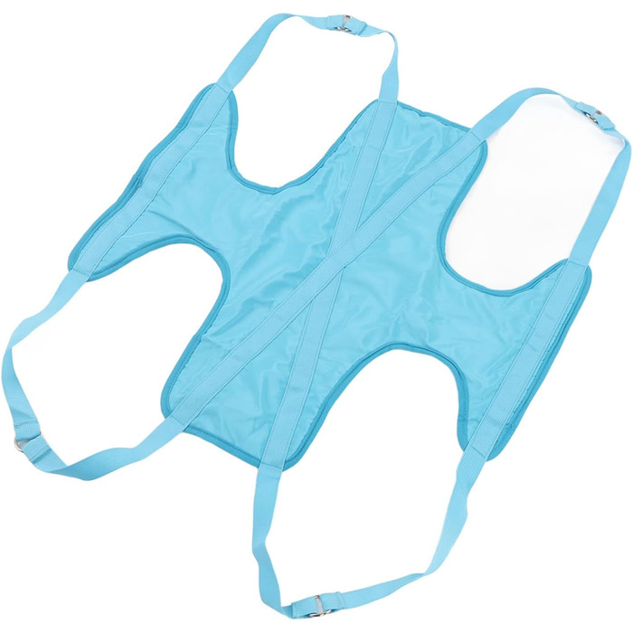 Набір гамаків для домашніх тварин DGLDCSHUAI, дихаючі, запобігають натиранню, регульовані ремені, шлейка для собак маленьких порід (L), блакитний