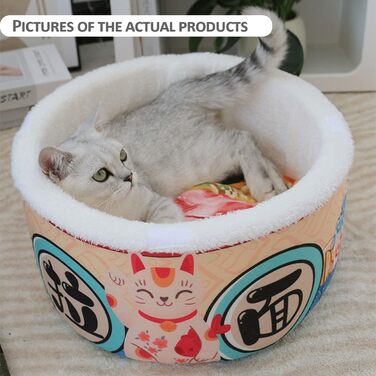 Кігтеточка-будиночок для котів Ramen M: затишне ліжко-будиночок для кошенят та дорослих котів