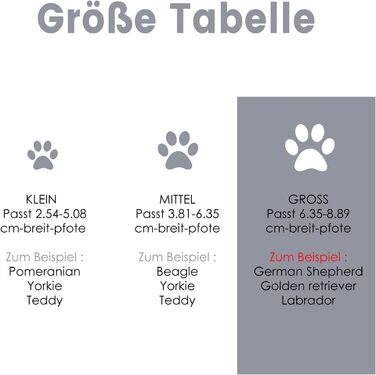 Очисник лап для собак | 3 рушники в комплекті | Очисник лап для собак | Аксесуари для собак середніх порід | Щітка для собак | Розмір M (Великий, Сірий)