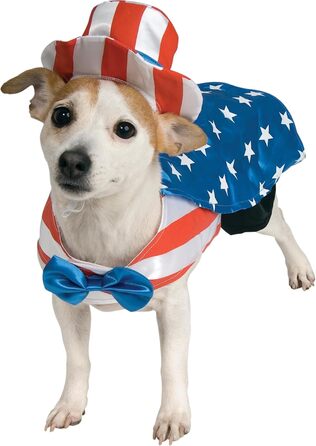 Костюм дядька Сем для домашніх тварин Rubie's, розмір Small