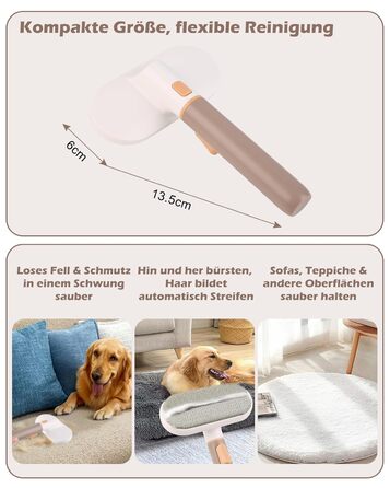 Універсальна щітка для котів та собак з довгим хутром, самоочисна, з нержавіючої сталі, для видалення шерсті та розплутування, з масажними щетинками, зняття шерсті одним натисканням